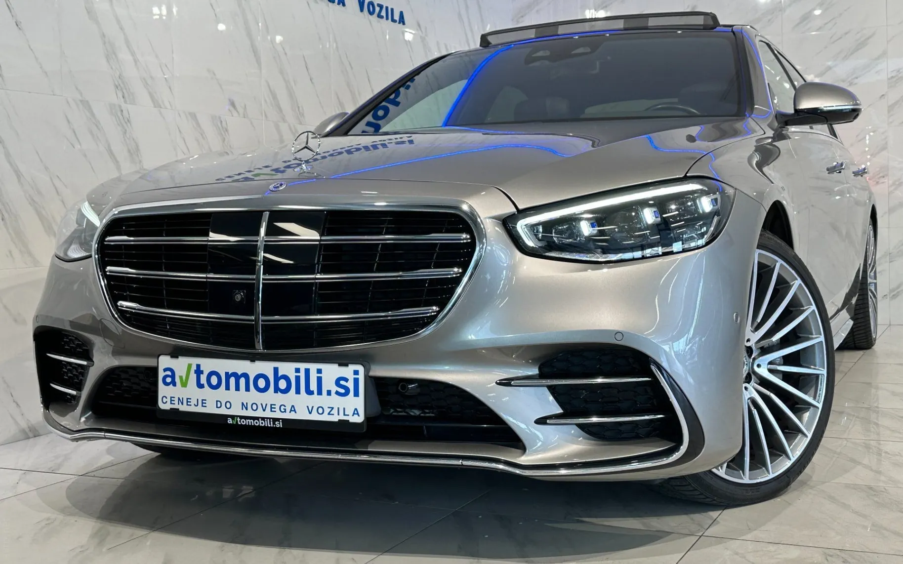 Zunanja slika - Mercedes-Benz S-Razred - 450 Long|4Matic|AMG|Pano|HUD|Hlaj|Burmester|Klju - 3