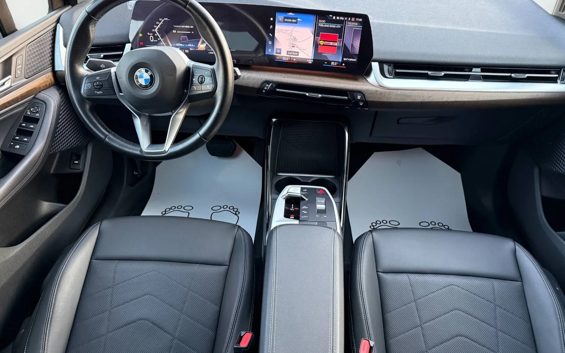 Notranja slika - BMW serija 2 Active Tourer: - 218d Active Tourer Avt.-1 LASTNIK-ALU-NAVI-LED-KAM - 8