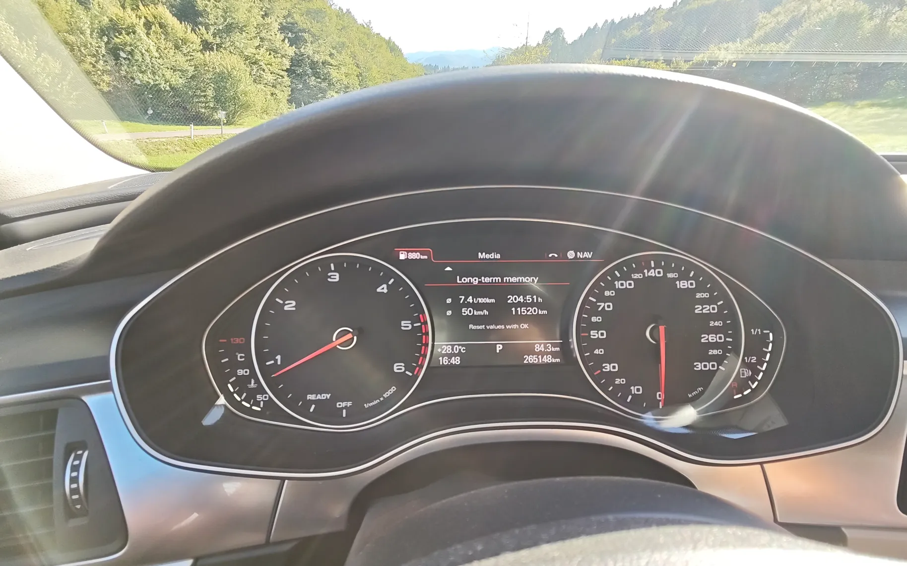 Notranja slika - Audi A6 - Avant 3,0 TDI clean diesel quattro Business S tronic - 9