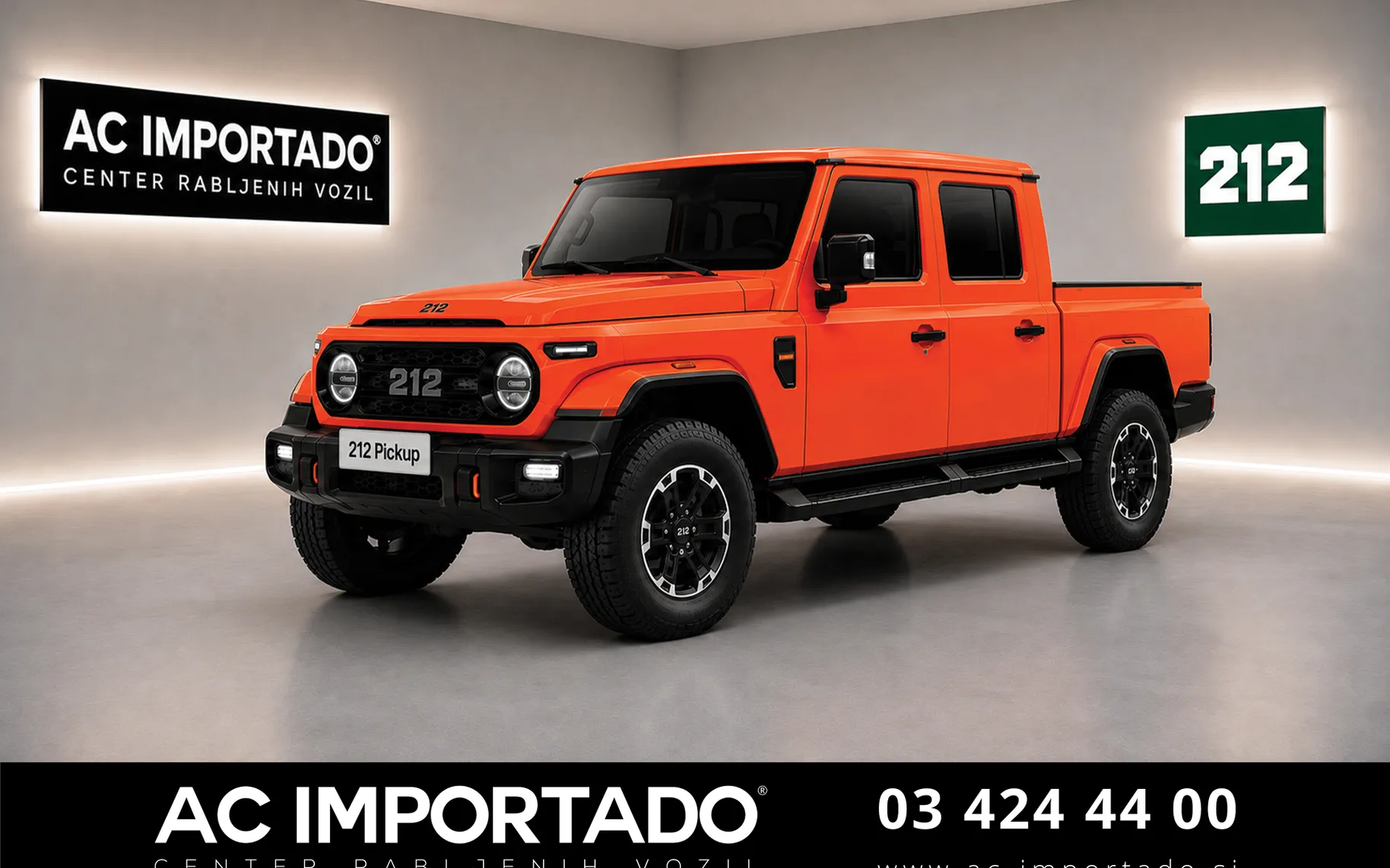 Zunanja slika - BAW 212 - Pickup 2.3 Turbo Diesel 8AT - NOV MODEL - SPREJEMAMO NAROČILA - 1