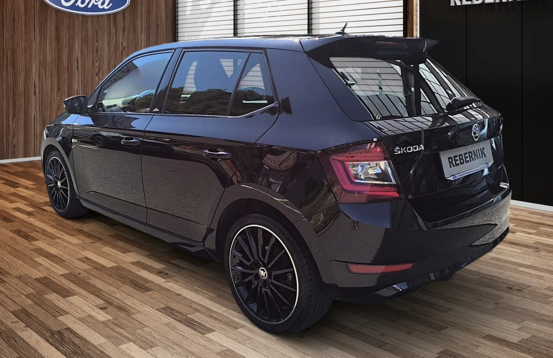 Zunanja slika - Škoda Fabia - 1.0 TSI Black Edition-SLO-1.LAST.- samo 80 TKM - 5