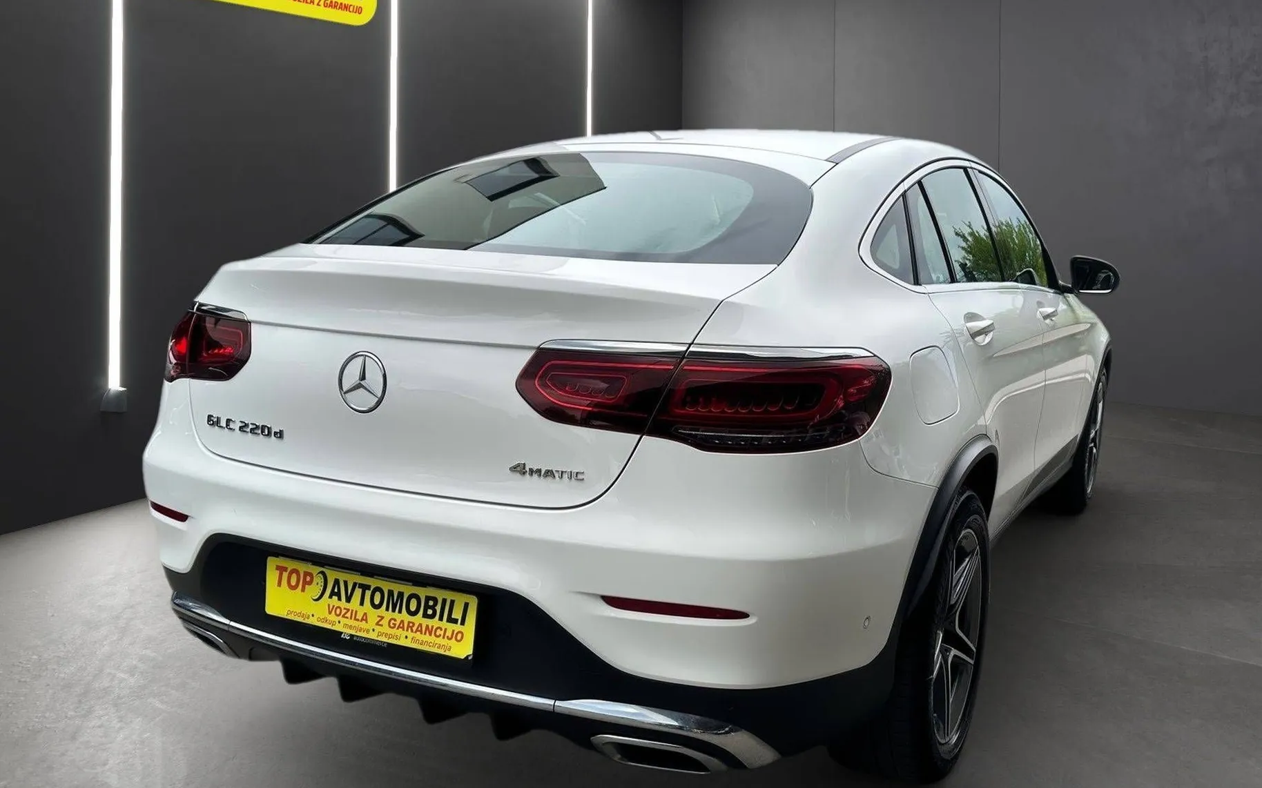 Zunanja slika - Mercedes-Benz GLC-Razred - GLC coupe 220d 4MATIC AMG LINE LED NAVI PDC KAMERA RADAR T - 8