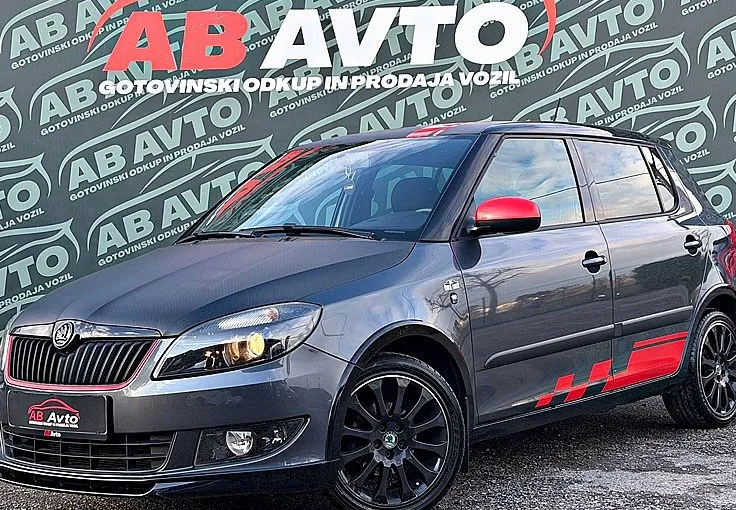 Zunanja slika - Škoda Fabia - 1.2 TSI MONTE CARLO+SLO+1LASTNIK+SERVISIRAN+UGODNO - 3