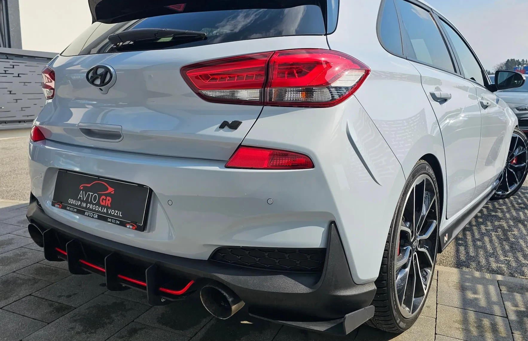 Zunanja slika - Hyundai i30 - 2.0 T-GDI N Performance-PERLA LIGHT BLUE- ODLIČEN- - 13