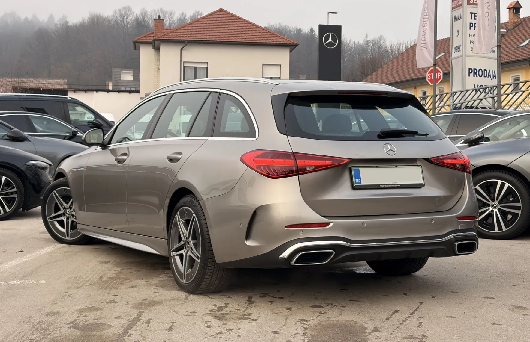 Zunanja slika - Mercedes-Benz C-Razred - C 220d T AMG Line Avt. - 4