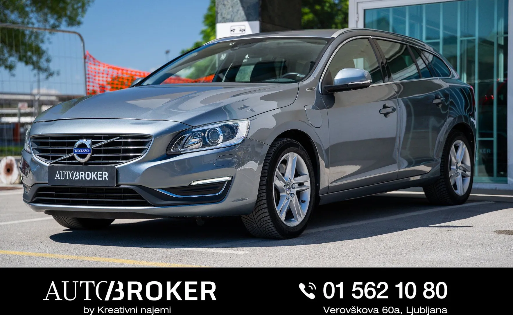 Zunanja slika - Volvo V60 - D6 2.4 TD TwinEngine AUT. tempomat navi senzorji - 1