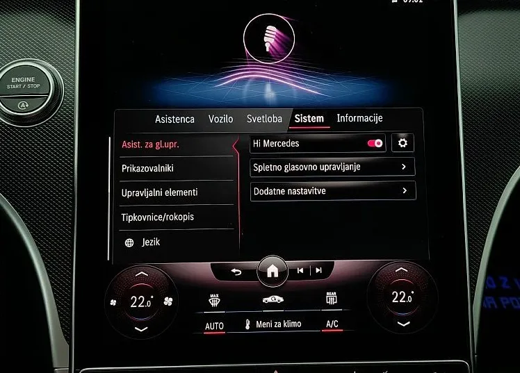 Zunanja slika - Mercedes-Benz C-Razred - 220d-200KM-2X-AMG-LINE-360-KAMER-BURMESTER-ACC-18C - 17
