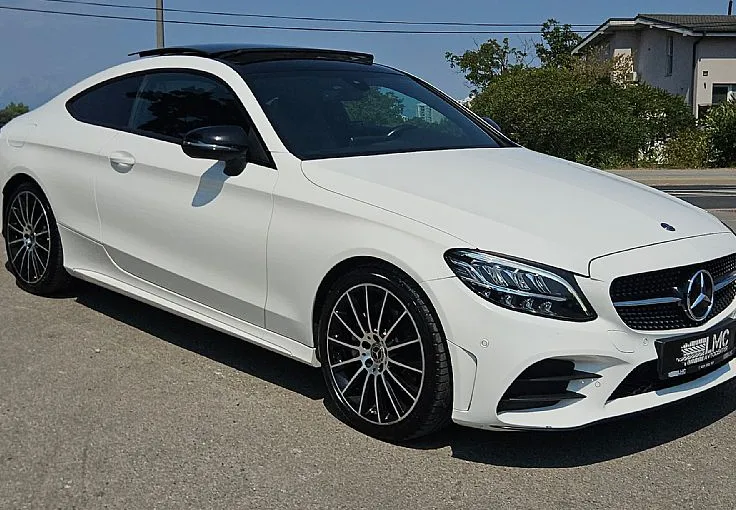 Zunanja slika - Mercedes-Benz C-Razred - C Coupe °AMG-LINE° 220d 194ks °SLABŠE OHRANJEN° - 4