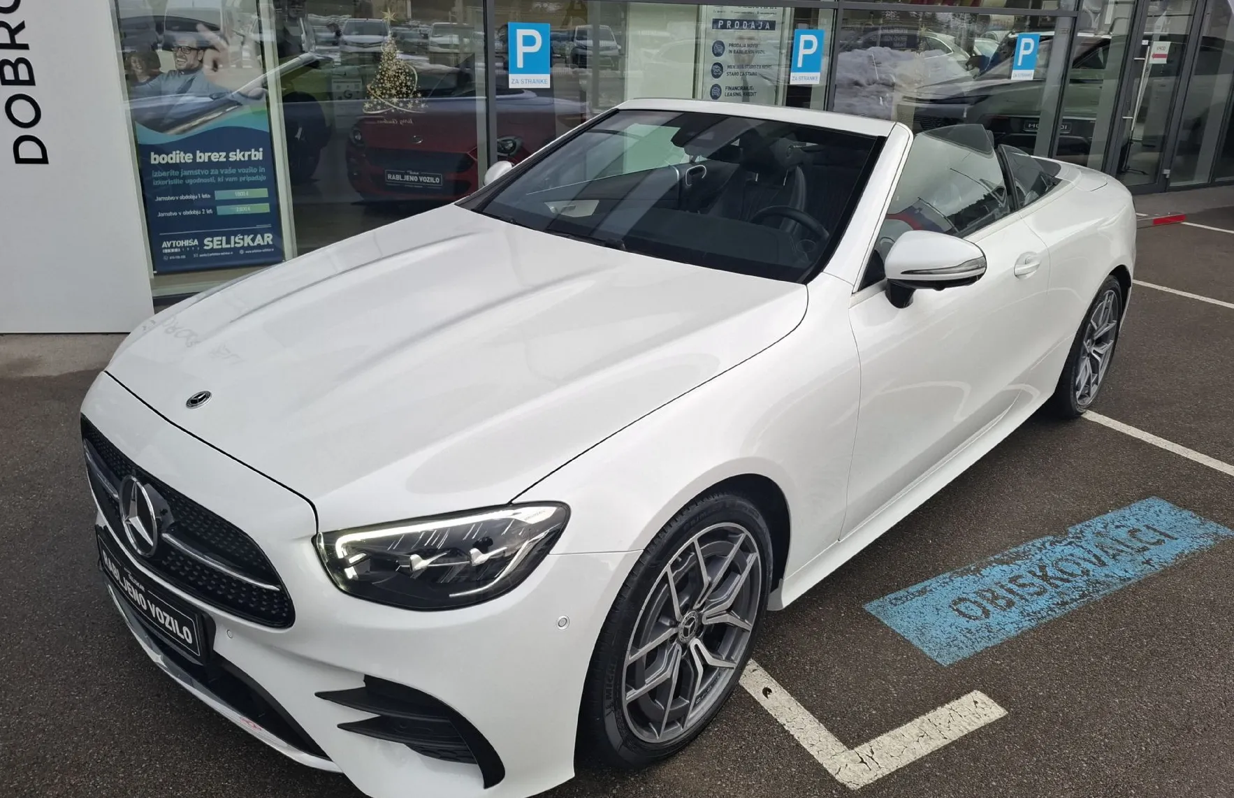 Zunanja slika - Mercedes-Benz E-Razred - E200 AMG LINE AVTOMATIK-BURMESTER HI-FI-KOT NOV - 17