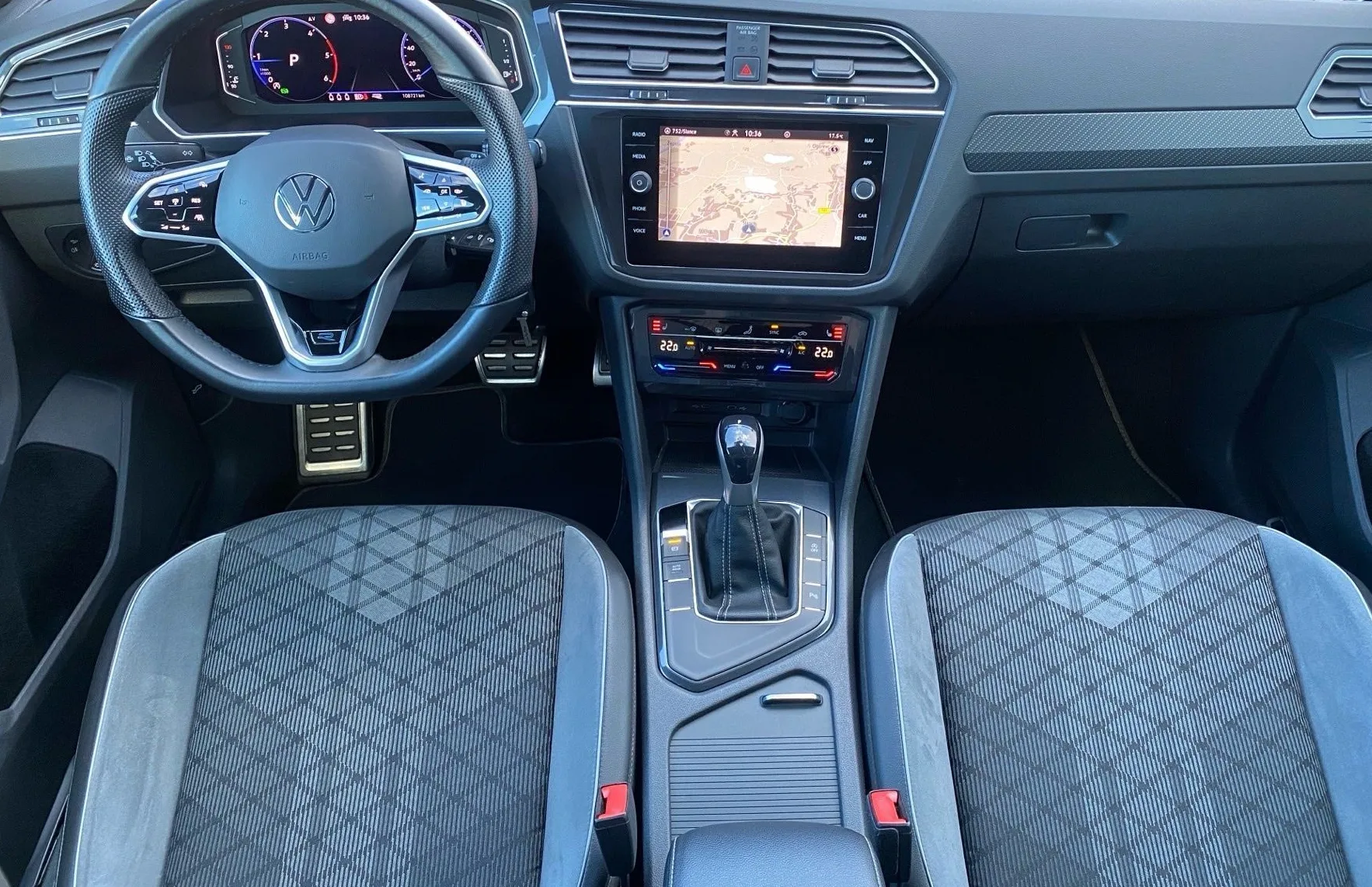 Zunanja slika - VW Tiguan - 2.0 TDI DSG R-Line-Black Style-Matrix-Vl.kljuka... - 9