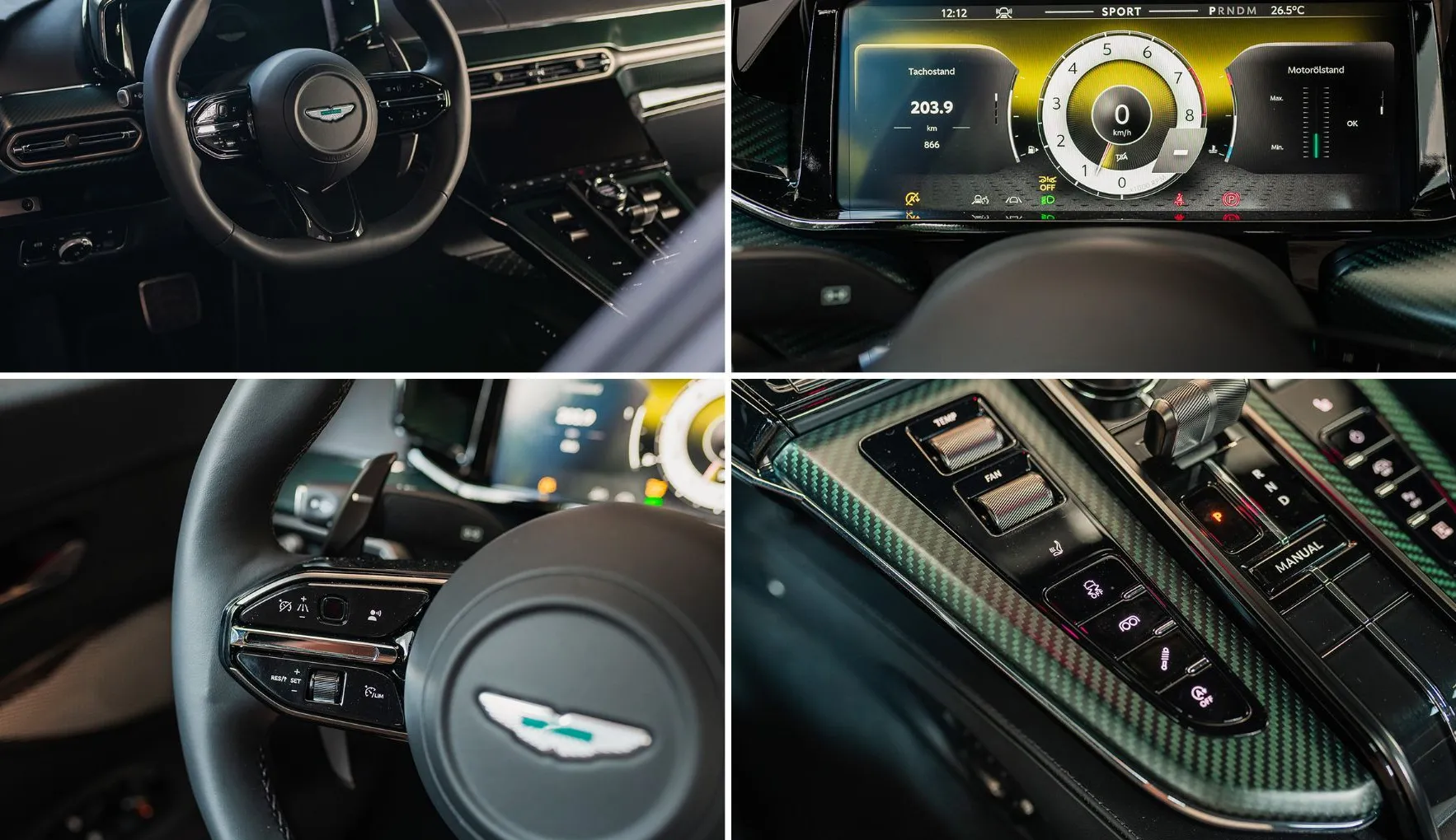 Zunanja slika - Aston Martin Vantage - PERFORMANCE PODIUM GREEN KARBON BOWERS WILKINS - 14