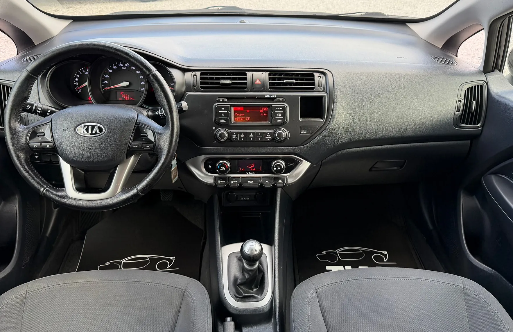 Zunanja slika - KIA Rio - 1.2 SAMO 78.000KM-AVT.KLIMA-PDC-SLO-NA OBROKE - 10