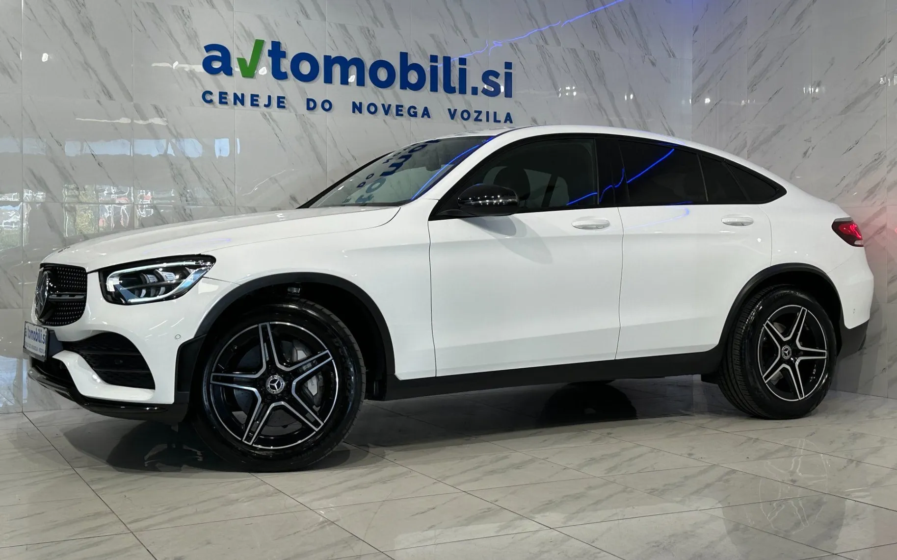 Zunanja slika - Mercedes-Benz GLC coupe - 200 4MATIC|AMG|Virtual|Designo|Kamera|Burmester| - 2