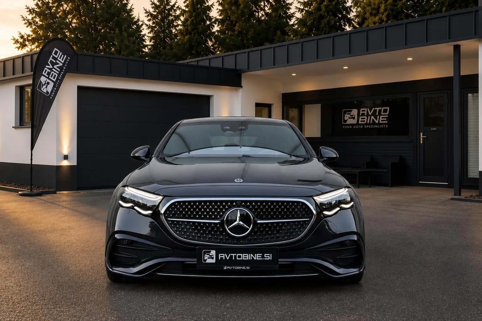 Zunanja slika - Mercedes-Benz E-Razred - E 220 d AMG Line 9G•LIMO•LED•ACC RADAR•360•KOT NOV - 2