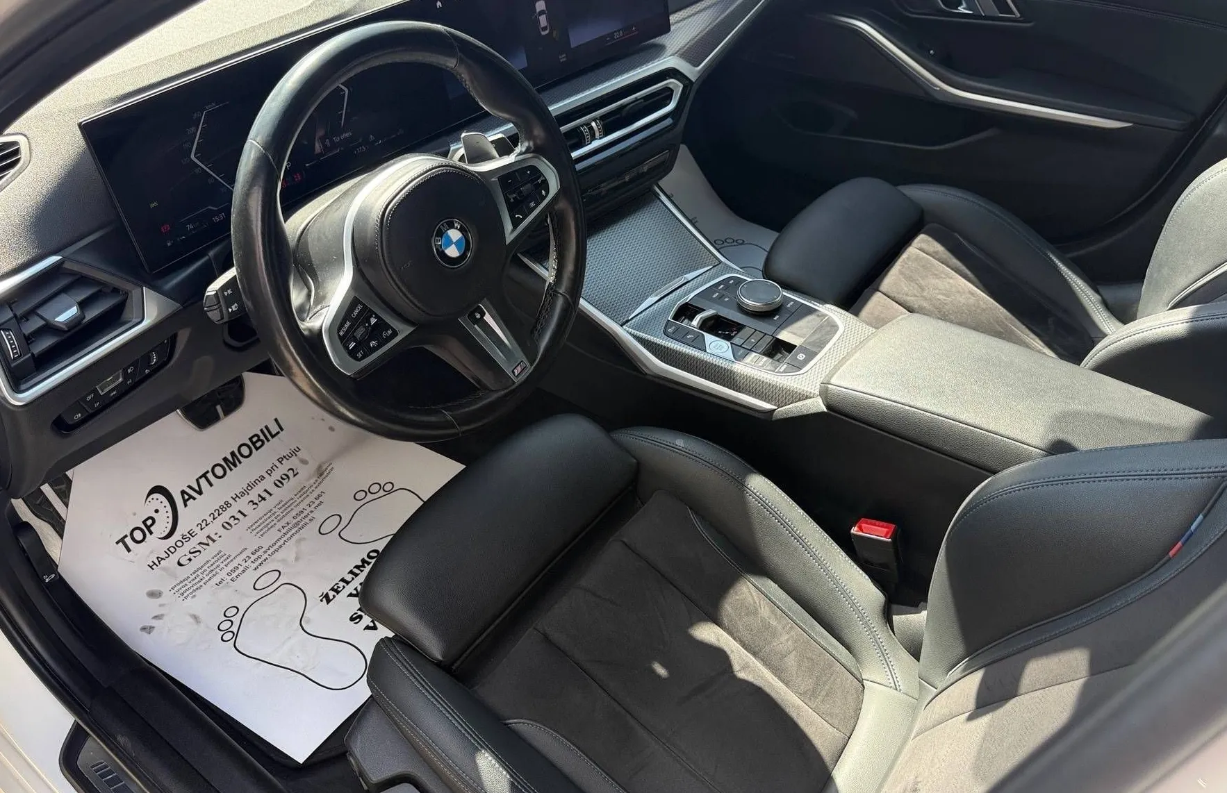 Zunanja slika - BMW Serija 3 - : 320d M PAKET LED NAVI PDC KAMERA RADAR TOP - 13