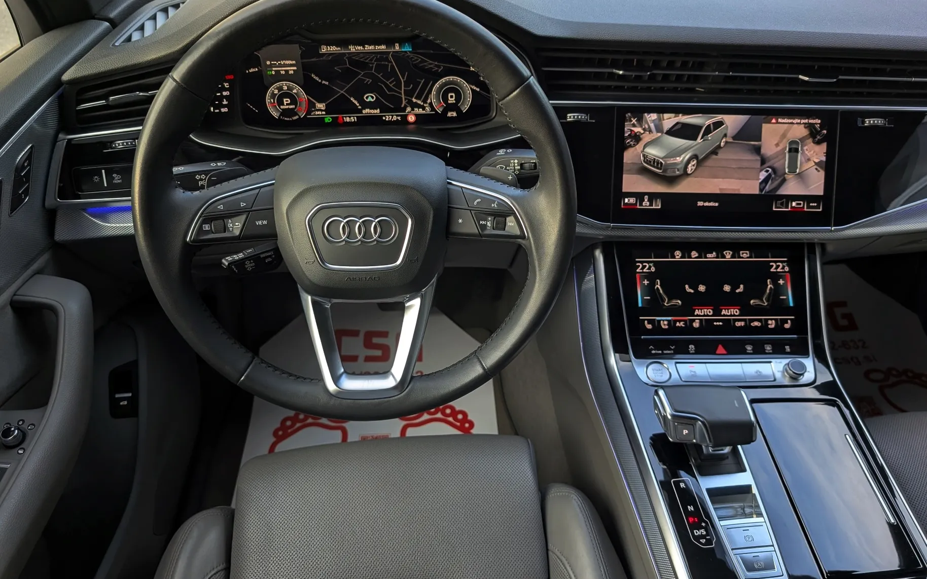 Zunanja slika - Audi Q7 - quattro 50 TDI S-line Black|ACC|Kljuka|Kamera360 - 7