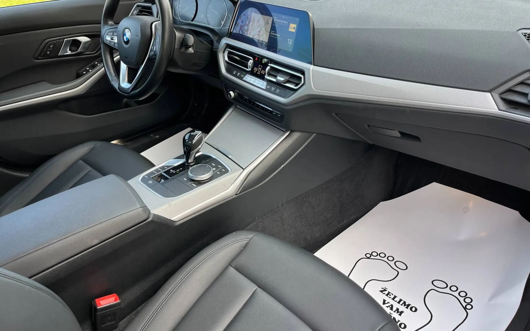 Notranja slika - BMW serija 3: - 318d-1 LASNIK-SLO-LED-NAVI-KOT NOV - 10