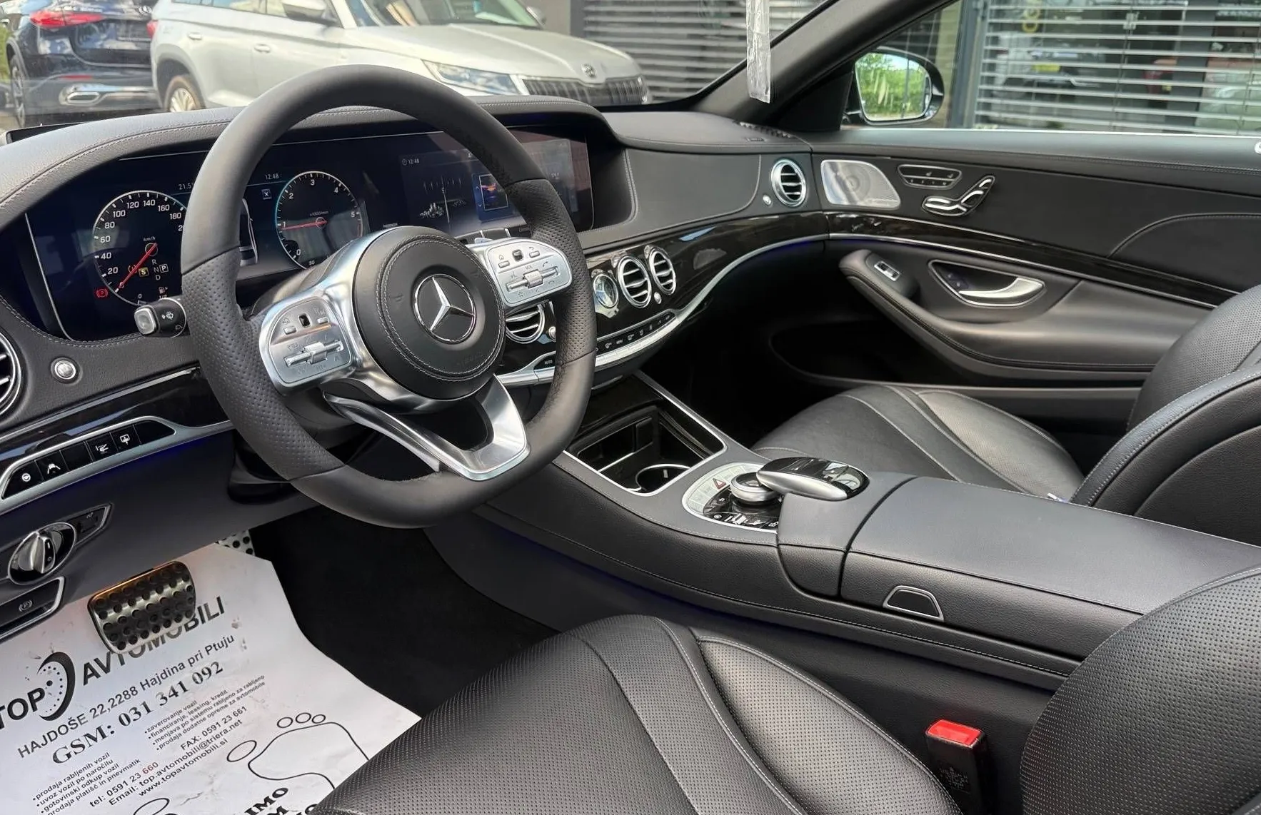 Zunanja slika - Mercedes-Benz S-Razred - 350d 4MATIC AMG LINE PANO MASAŽA ACC 360 ZRAČNO .. - 18