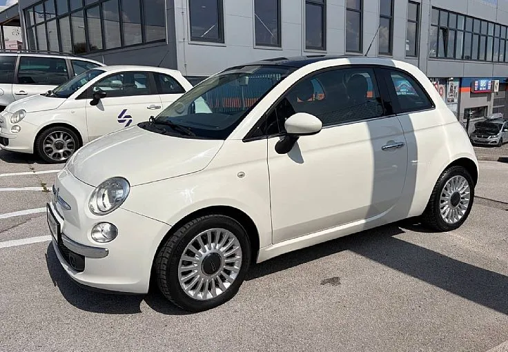 Zunanja slika - Fiat 500 - 0.9 TwinAir Turbo Lounge ZELO LEPP PANORAMA - 4
