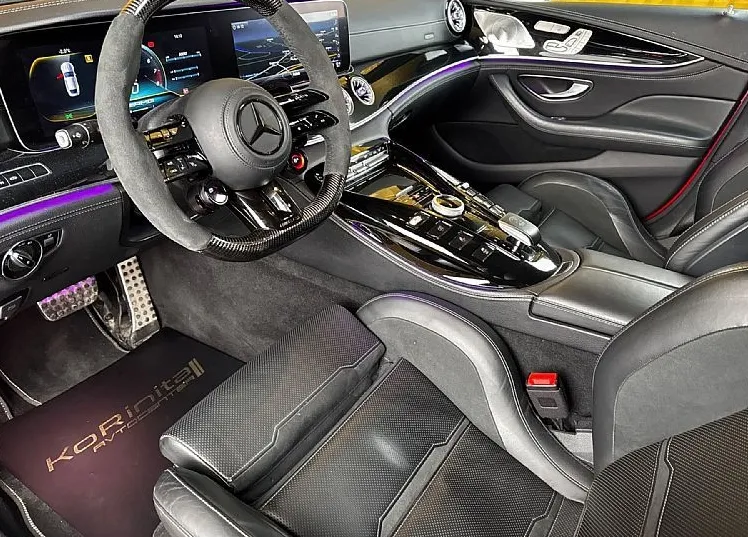 Zunanja slika - Mercedes-Benz AMG GT - 4-vratni Coupe GT63S-BUCKET SEATS-AERO PAKET-ZRACNO-SOFT C - 16