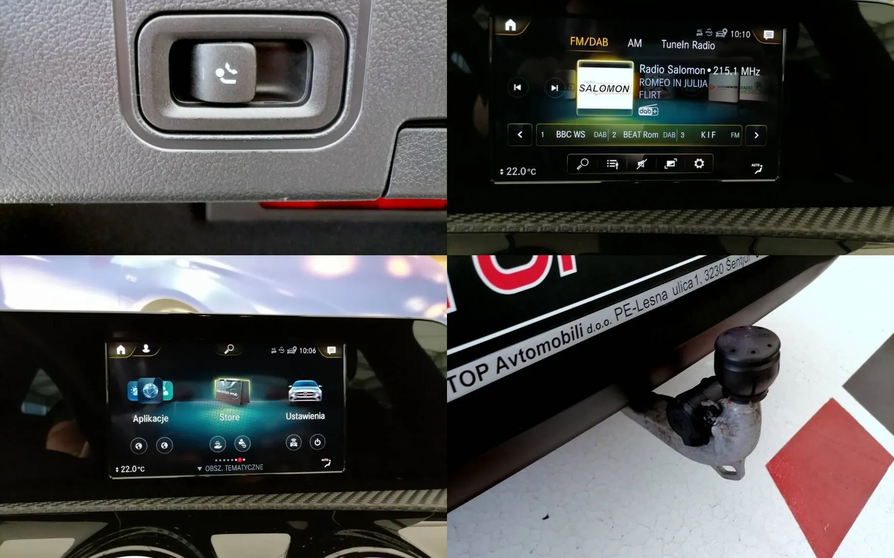 Notranja slika - Mercedes-Benz CLA Shooting Brake - 2.0 D  LED ALU NAVI KAMERA 2XPDC KLJUKA KOT-NOV  . - 10