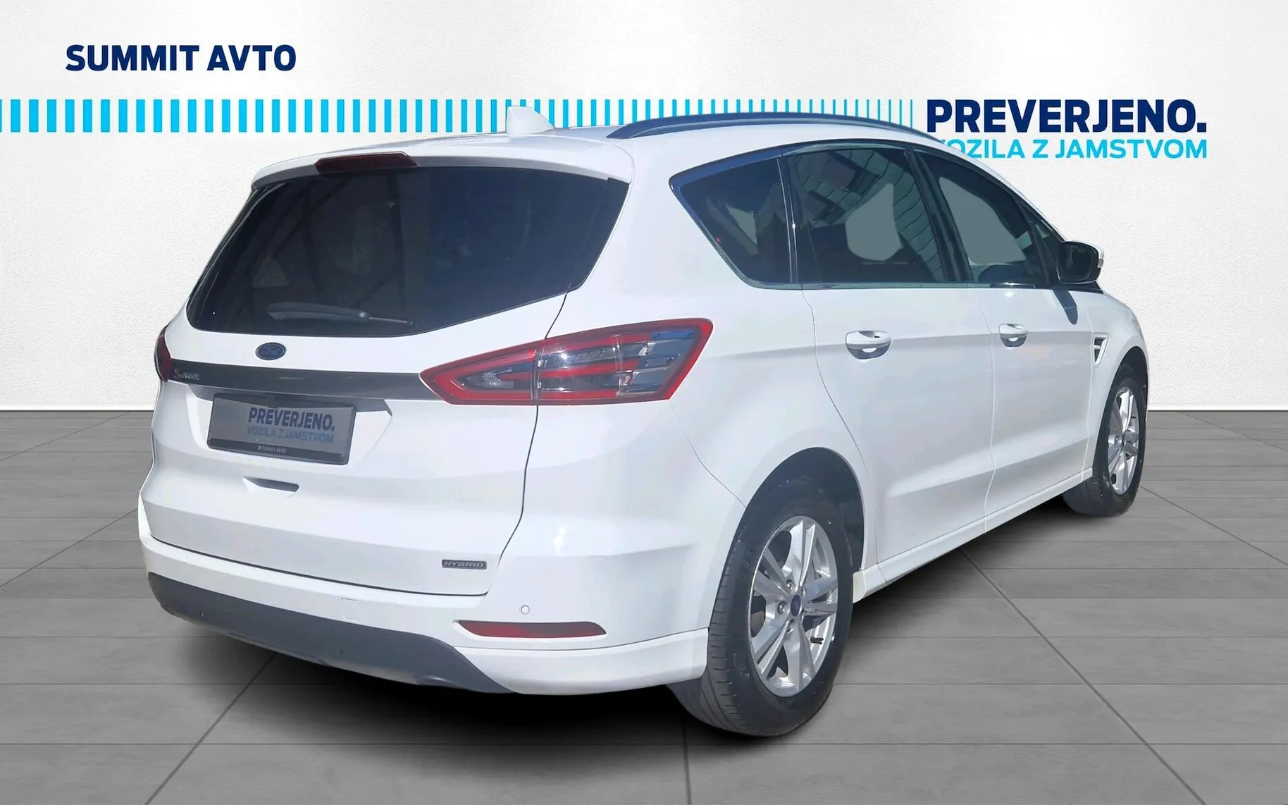 Zunanja slika - Ford S-MAX - 2.5 HYBRID FHEV TITANIUM AVT.-LED-NAVI-USNJE-KAMER - 3