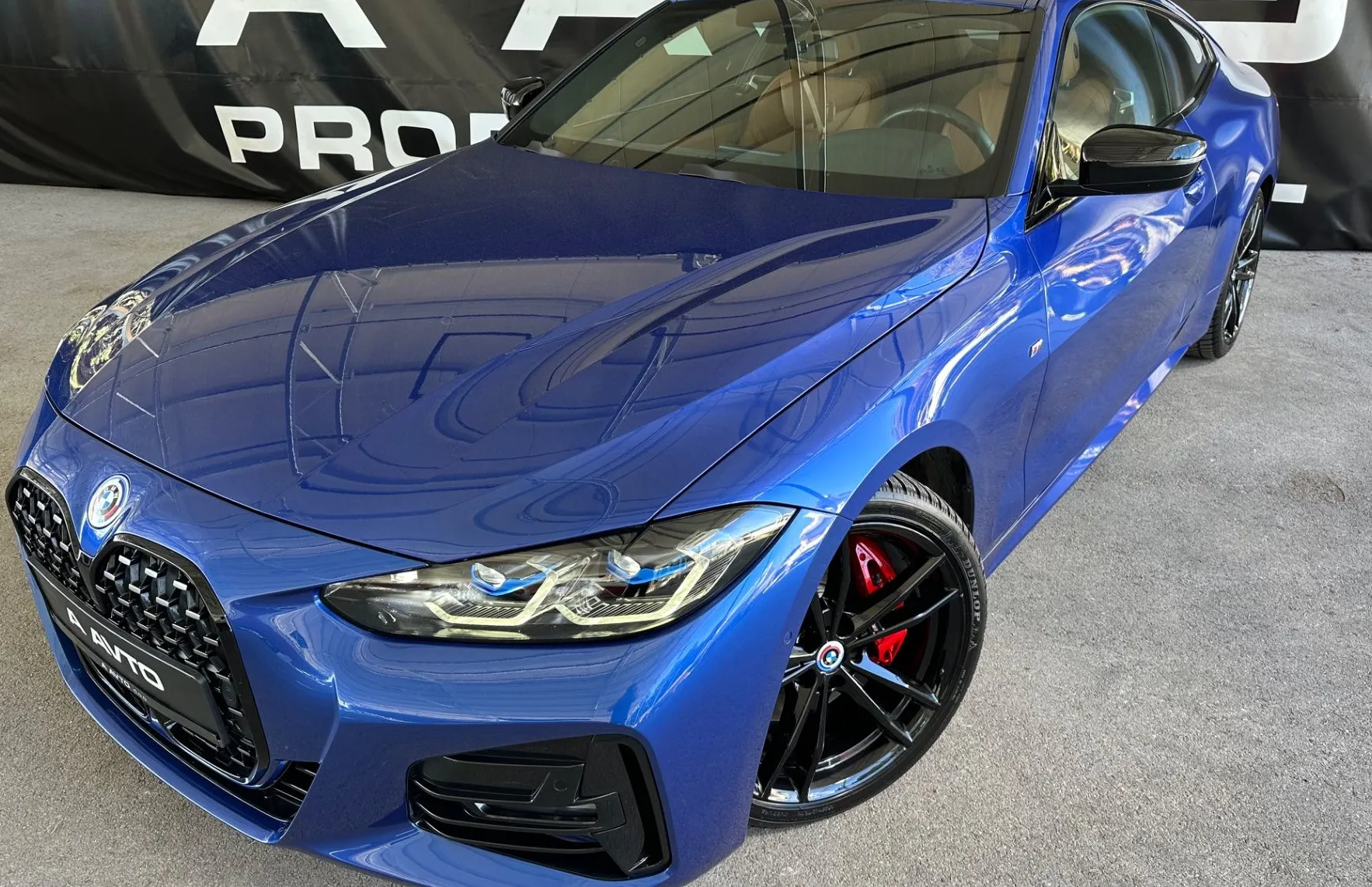 Zunanja slika - BMW Serija 4 - Coupe: 420D M SPORT PRO-BLACK-19COL-USNJE-KAMERA-ACC-LED - 1