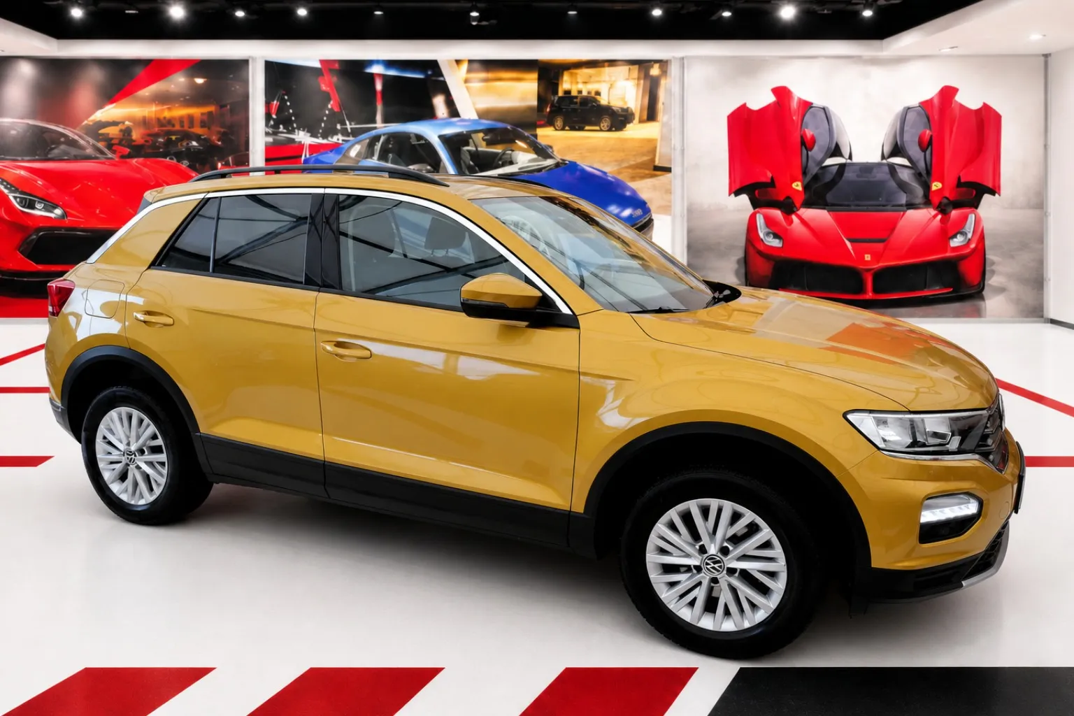 Zunanja slika - Volkswagen T-Roc - TSIStyle  LED NAVI ALU ACC RADAR KLJUKA KOT-NOV - 3