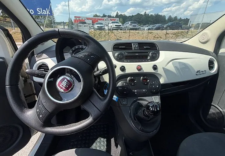 Zunanja slika - Fiat 500 - 0.9 TwinAir Turbo Lounge ZELO LEPP PANORAMA - 9