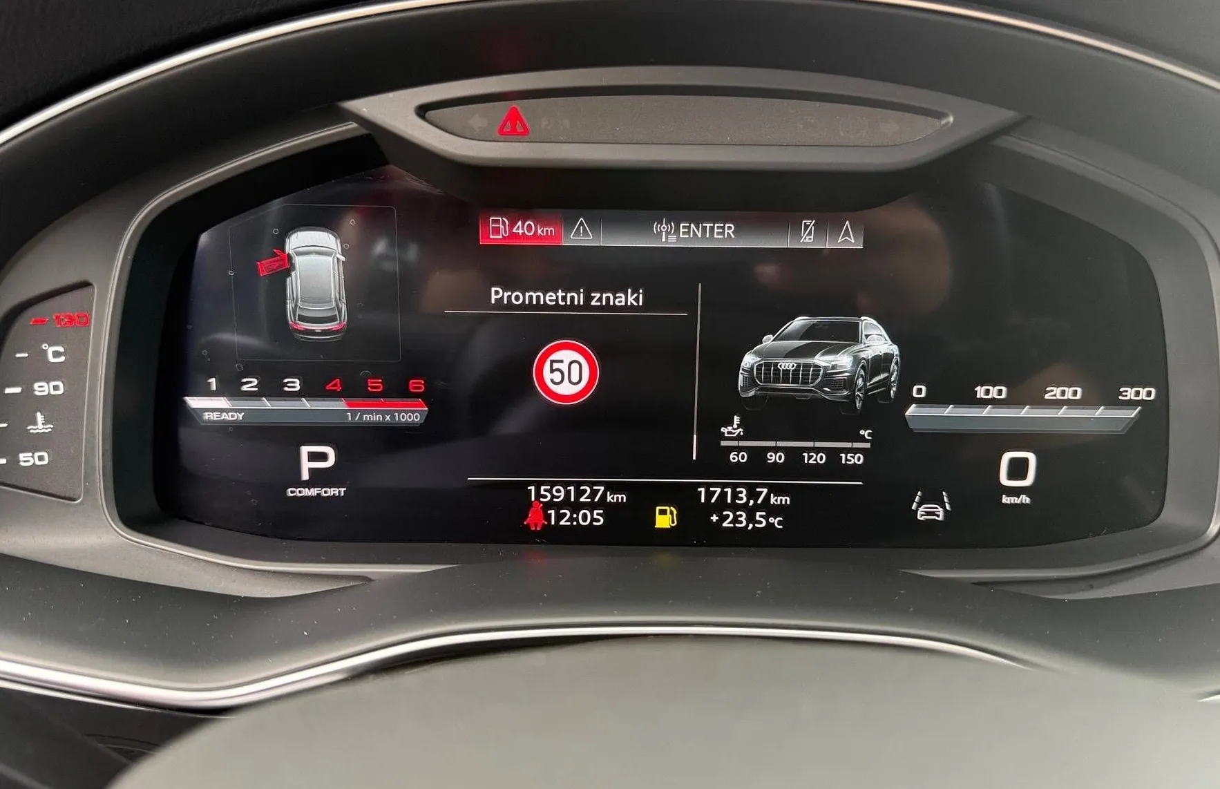 Zunanja slika - Audi Q8 - 50 TDI Q 3×S LINE HD MATRIX VIRTUAL RADAR KAMERA - 20