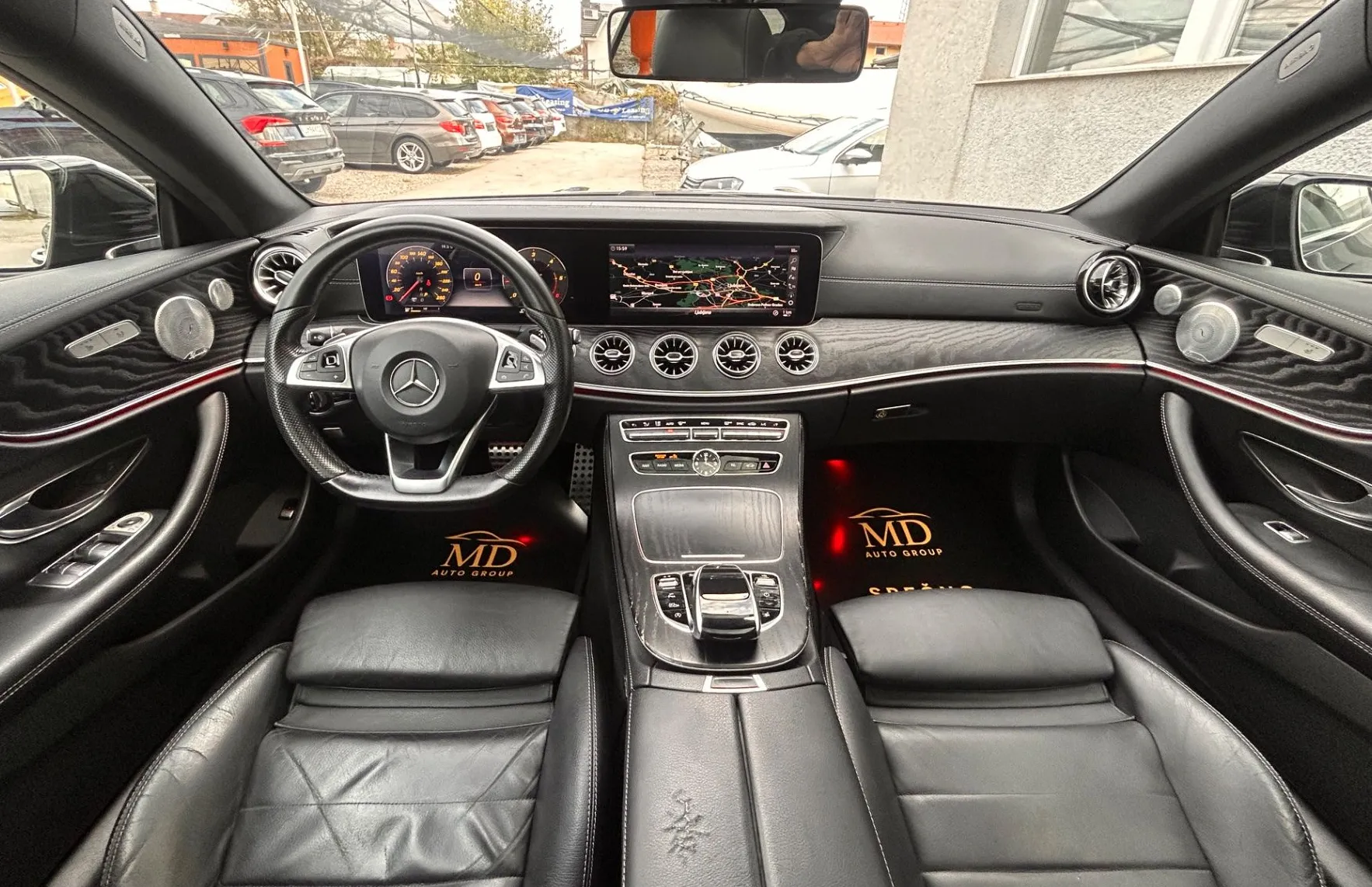 Zunanja slika - Mercedes-Benz E-Razred - E Coupe220d AMG-PANORAMA-360KAMERA-VIRTUAL-XSENON - 7