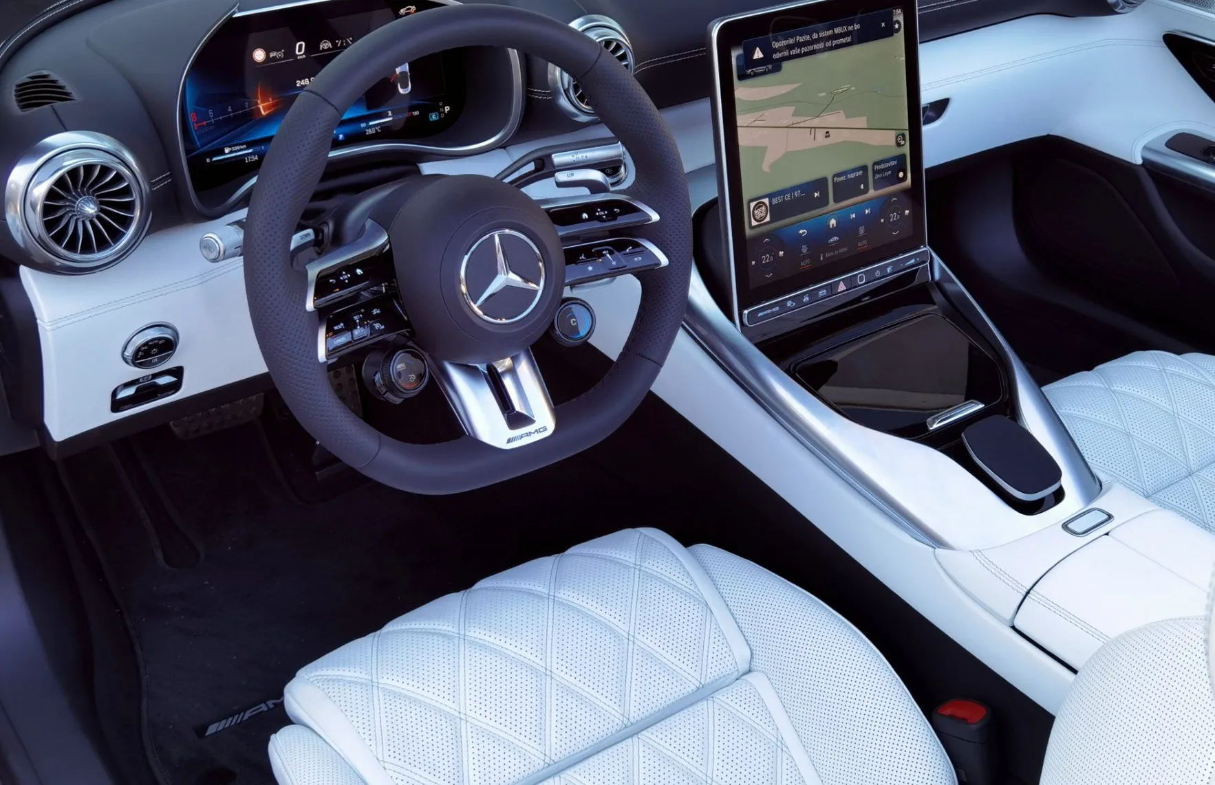 Zunanja slika - Mercedes-Benz SL-Razred - 63 AMG 4M+ DIGITAL-L•AERO•HLAJ-SED•HEAD•KAM360•21C - 5