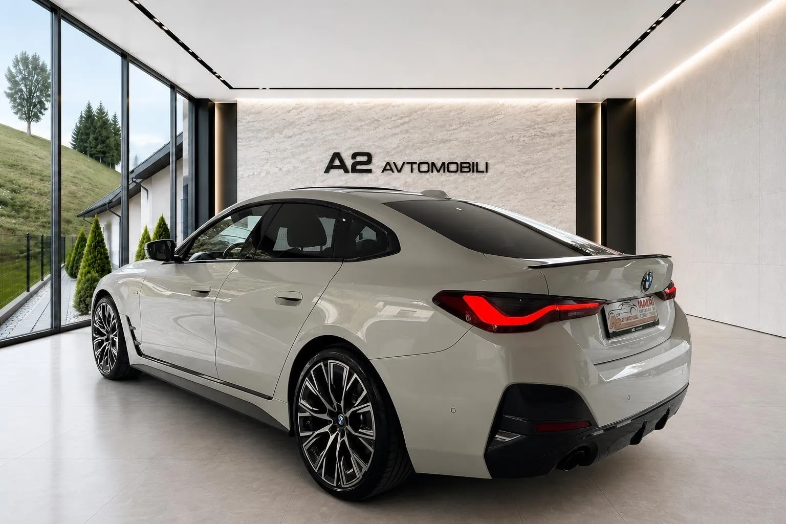 Zunanja slika - BMW serija 4 Gran Coupe: - 420d xDrive Gran Coupe M-SPORT-HARMAN-KAMERA-NAVI- - 4