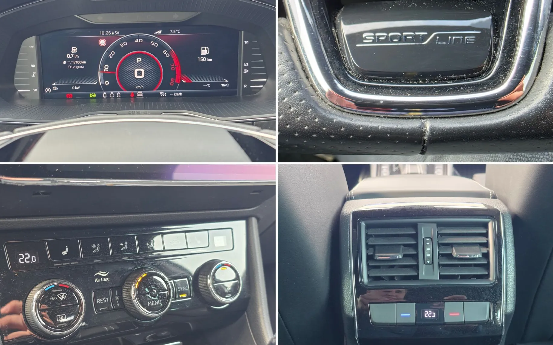 Zunanja slika - Škoda Superb - 1.5 TSI Sportline Combi 110 kW DSG AMBI NAVI EL SE - 11