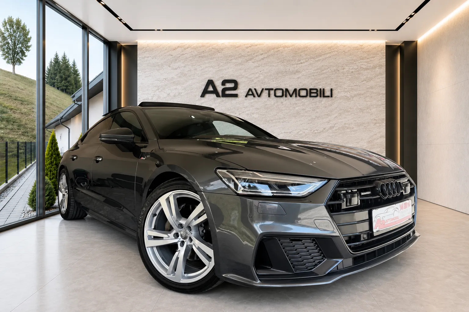 Zunanja slika - Audi A7 - Sportback 50 TDI quattro S-LINE-PANORAMA-VIRTUAL- - 3