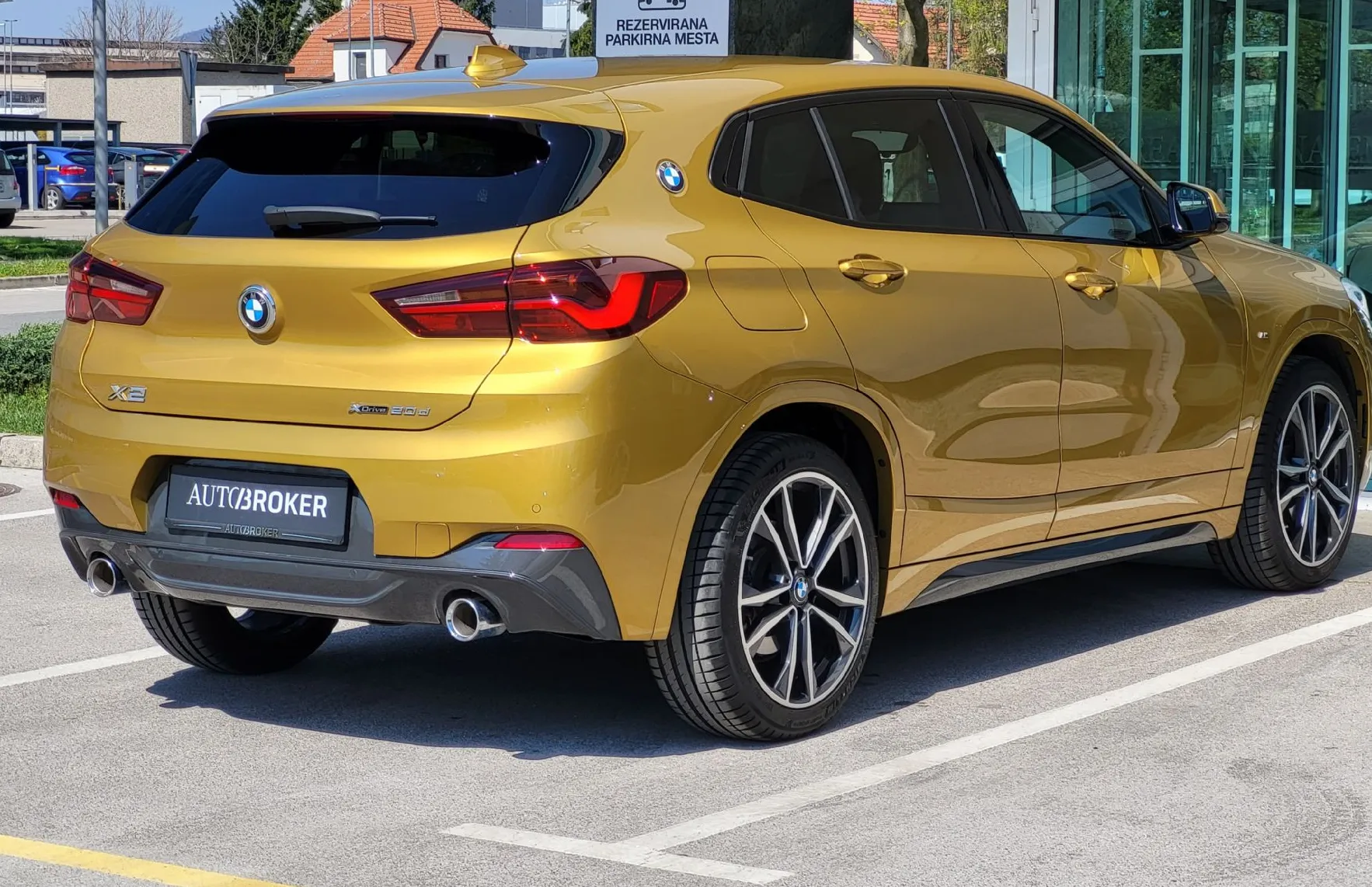 Zunanja slika - BMW X2 - serija : xDrive20d AT  M-Sport Cena novega 61000 EUR - 5