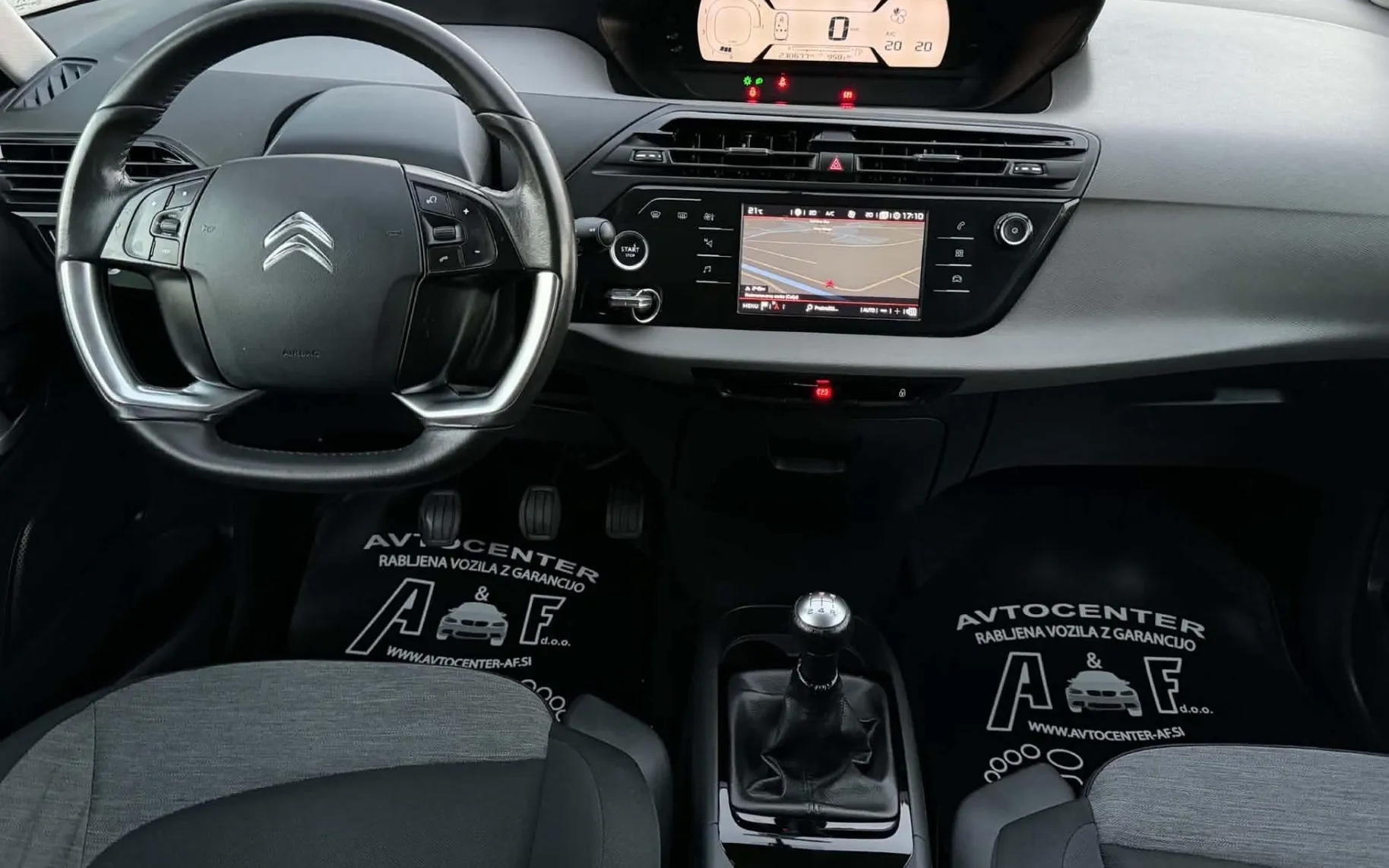 Notranja slika - Citroën C4 Picasso - 1.6 HDI-NAVIGACIJA-LED-LIZING ZA TUJCE-TEMPOMAT- - 9