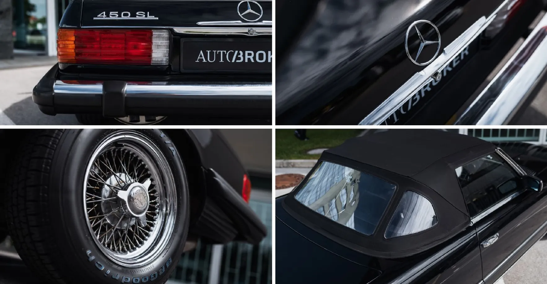 Zunanja slika - Mercedes-Benz SL-Razred - SL 450 4.5 V8 AUT. ALL BLACK mehka in trda streha - 19