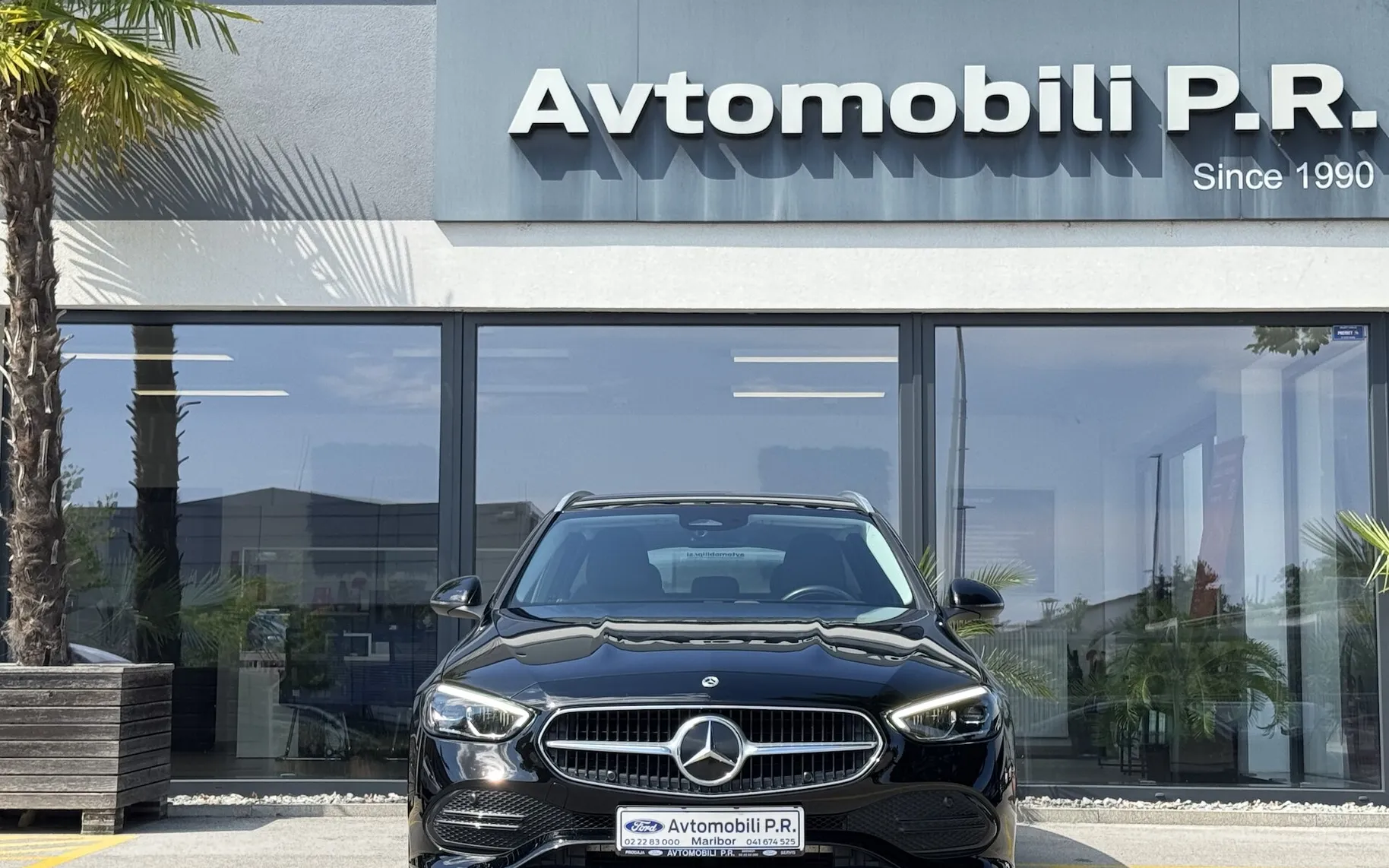 Zunanja slika - Mercedes-Benz C-Razred - C 180T HYBRID Avantgarde Avt. SLO-KAMERA-TEMP - 2