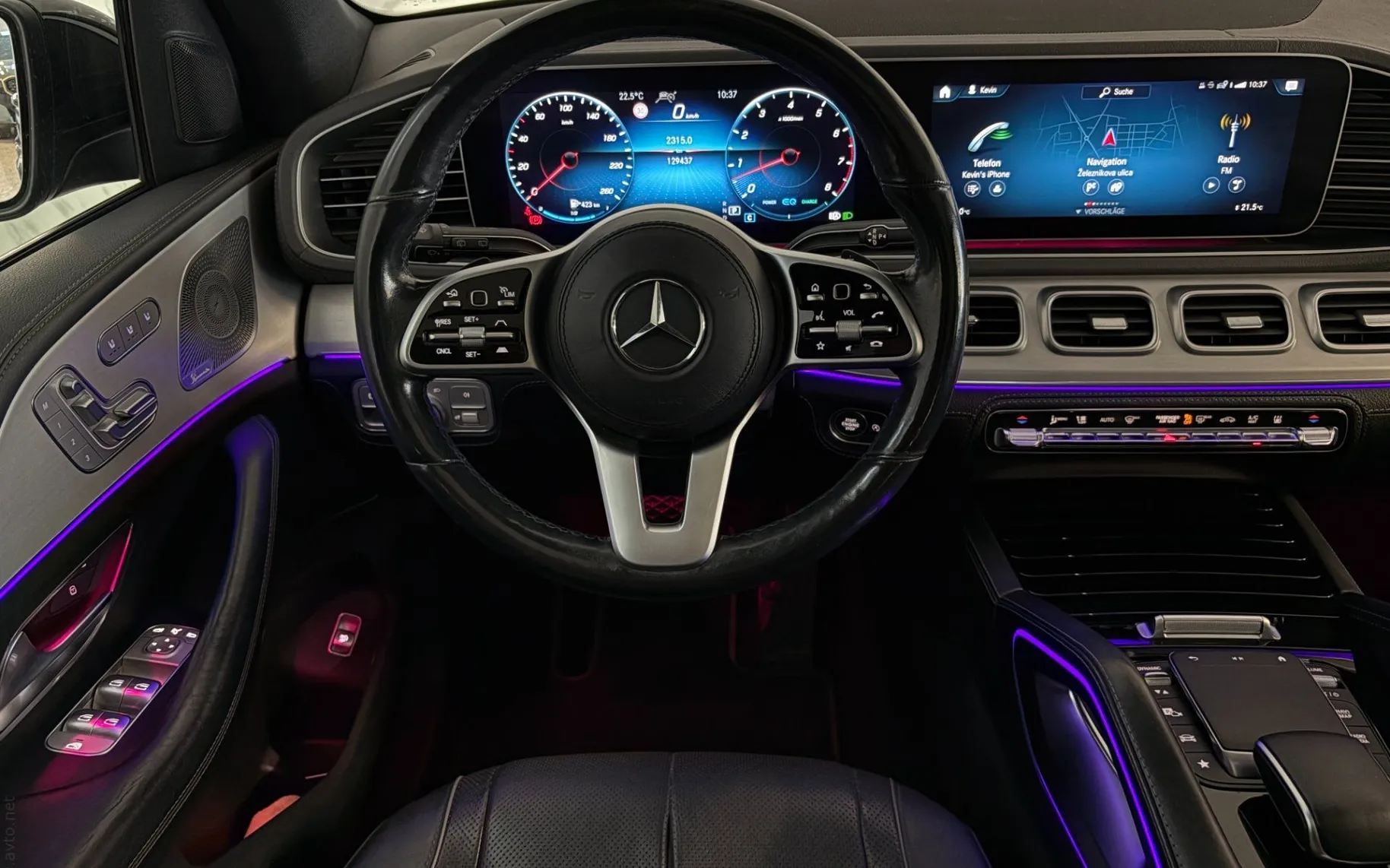Notranja slika - Mercedes-Benz GLE-Razred - 580 4MATIC|Pano|ACC|Zračno|Hlaj|360K|Kljuka|Masa.. - 9