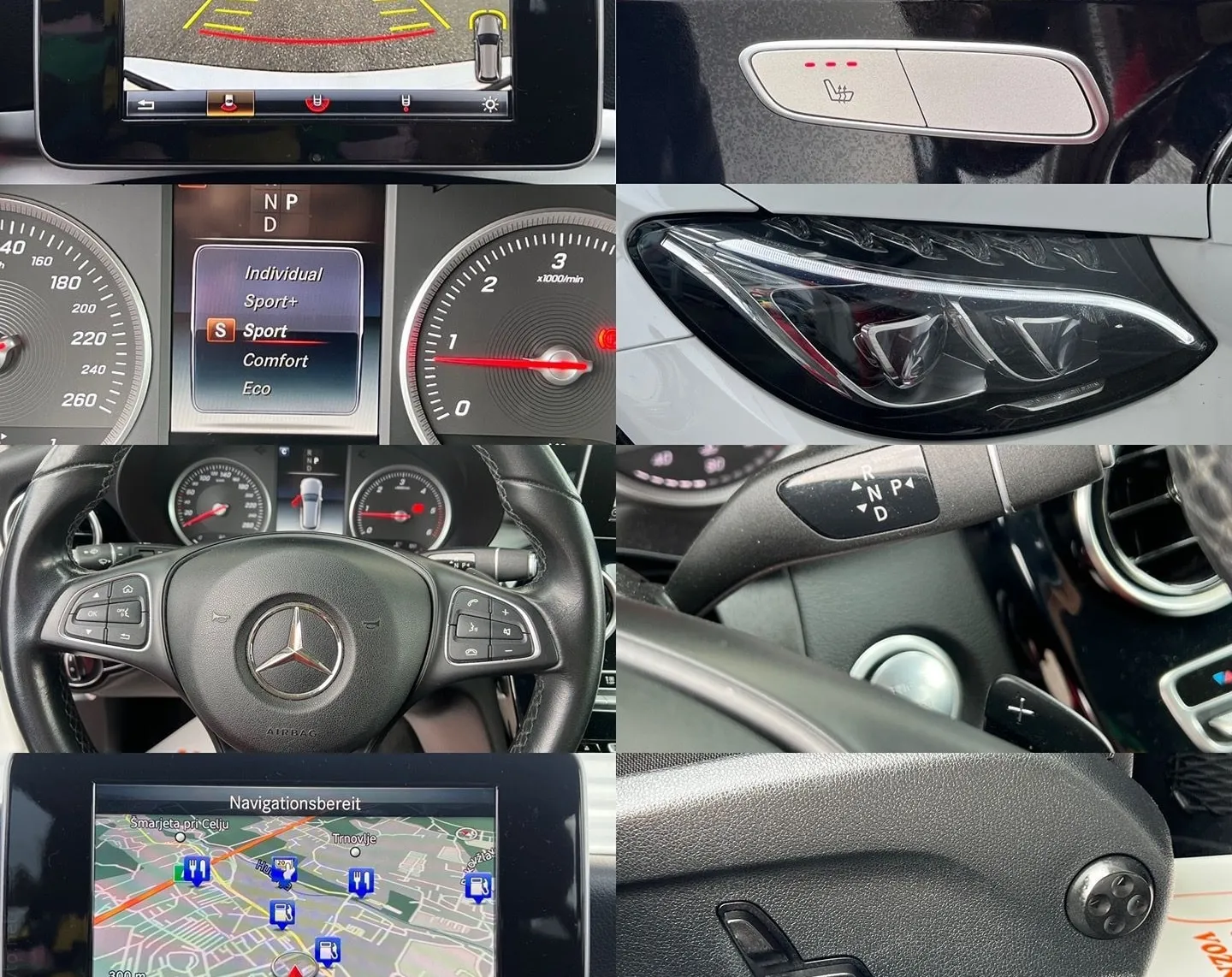 Notranja slika - Mercedes-Benz C-Razred - C 200 d-BI-XENON-LED-AUT-KAMERA-RADAR TEM-NAVI-F1 - 12