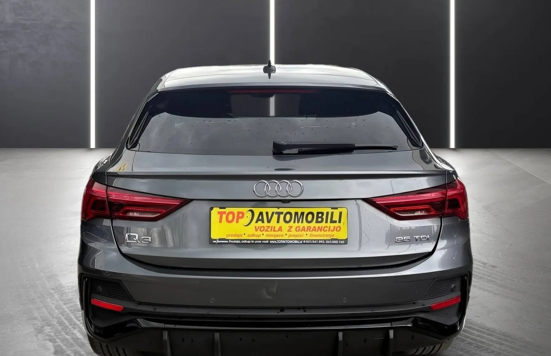 Zunanja slika - Audi Q3 - Sportback 35 TDI S LINE SPORT MATRIX ACC VIRTUAL 360°KAM TOP - 6