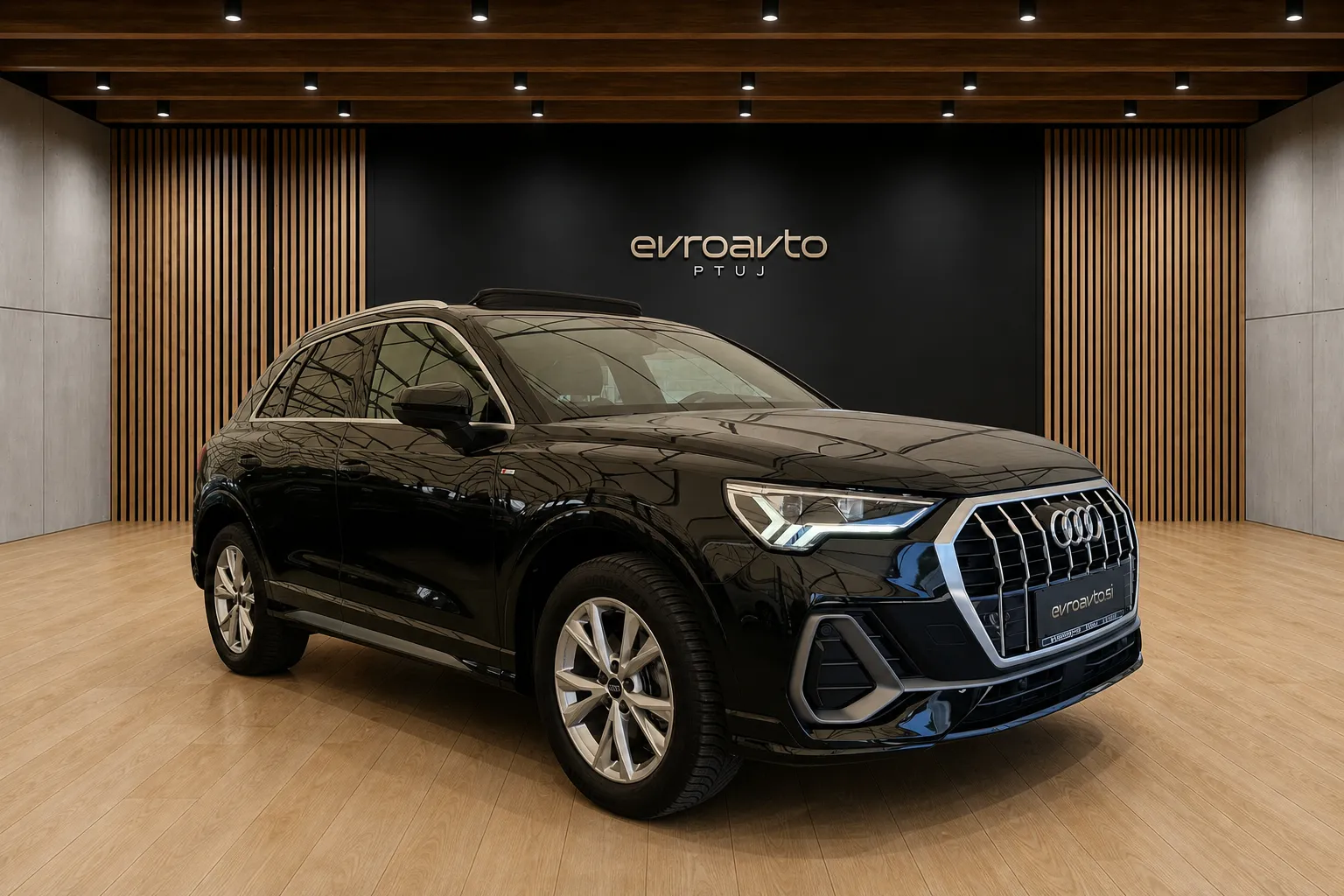 Zunanja slika - Audi Q3 - 35 TDI S line•Panoramska streha•Aktivni tempom KGV - 6