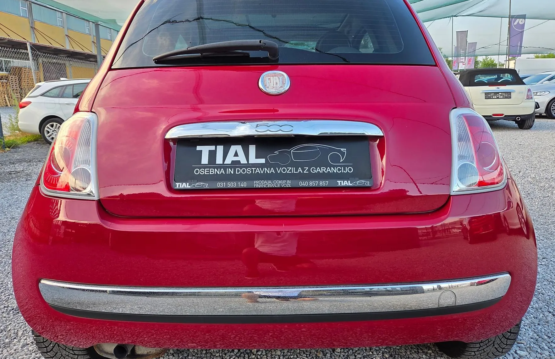 Zunanja slika - Fiat 500 - 1.2-klima-panorama-alu-samo145.000km-servisiran - 6