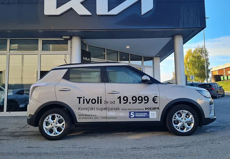 Zunanja slika - SsangYong Tivoli - 1.5 T-GDi Fresh 2WD M T - 3