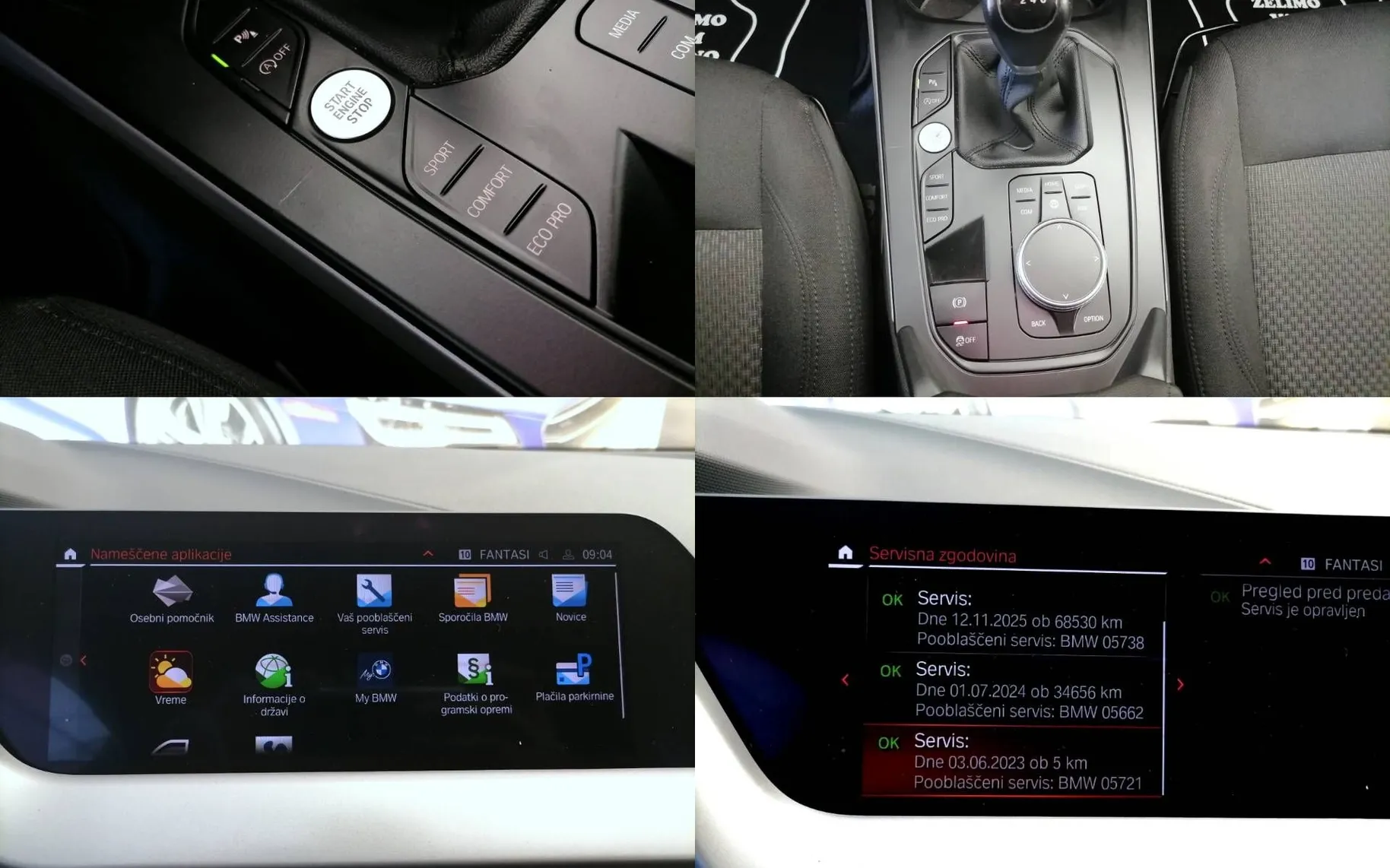 Notranja slika - BMW serija 1: - 116i Advantage FULL LED 2XPDC SAMO 79000 KM-TOP - 10