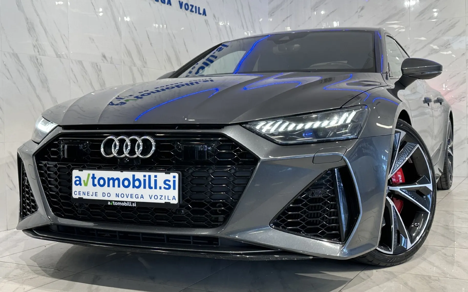 Zunanja slika - Audi RS7 - 4.0 TFSI |SoftC|NightV|HUD|Masaža|Hlajenje|ACC| - 3