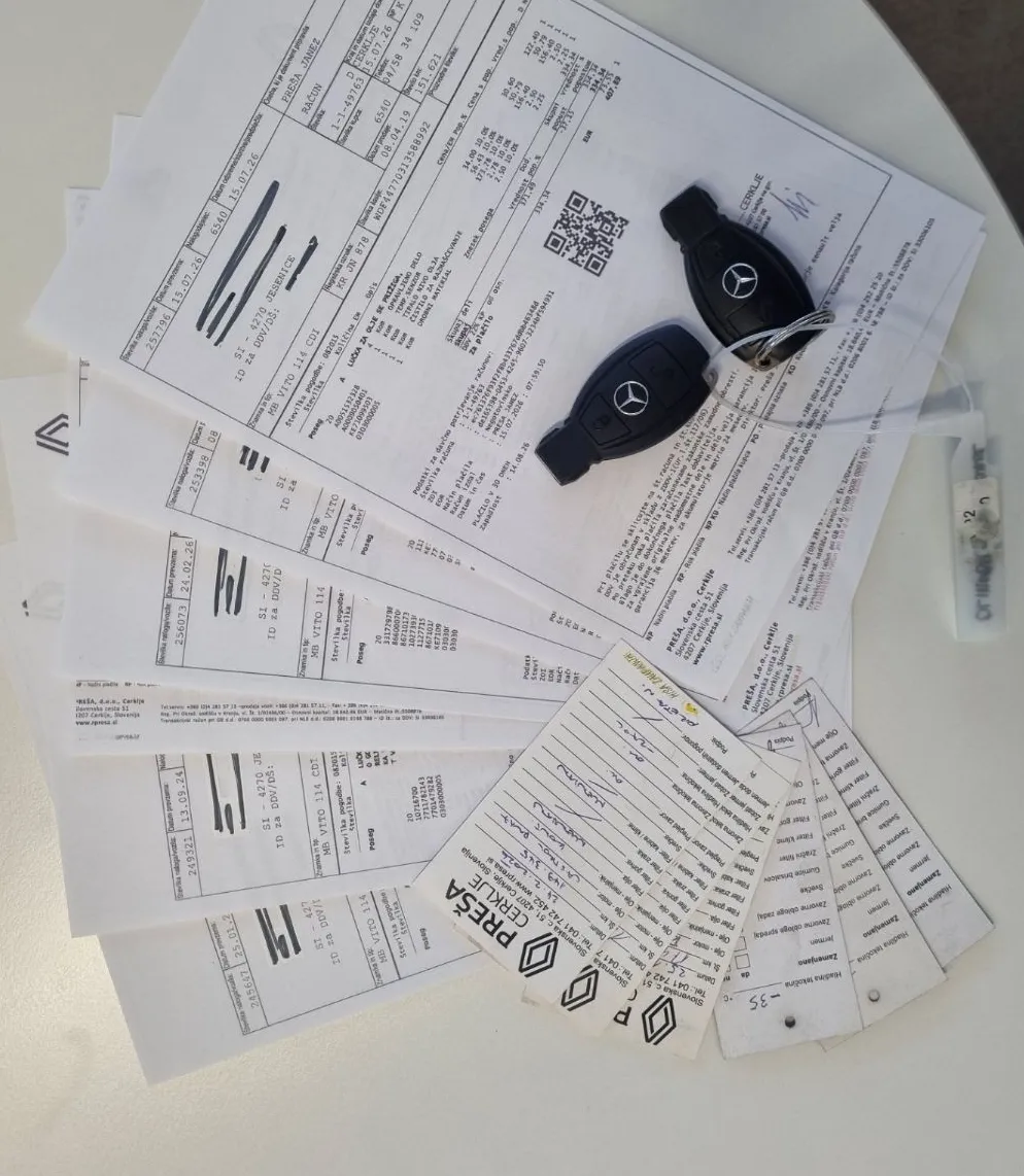 Zunanja slika - Mercedes-Benz Vito - Tourer 114 CDI - 8 SEDEŽEV + KLJUKA + SLOVENSKI - 2