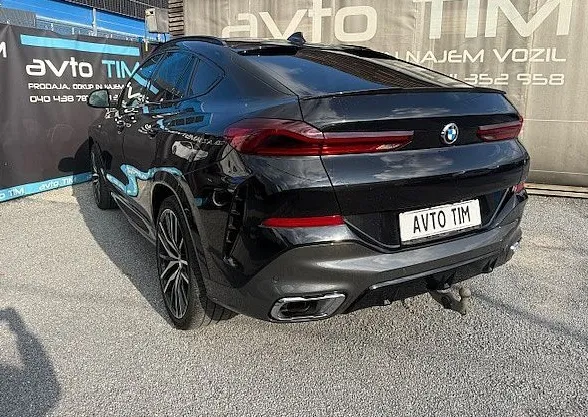 Zunanja slika - BMW serija X6: - xDrive40d Adapt. Zračno ACC Pano LASER NIGHTVISION - 3