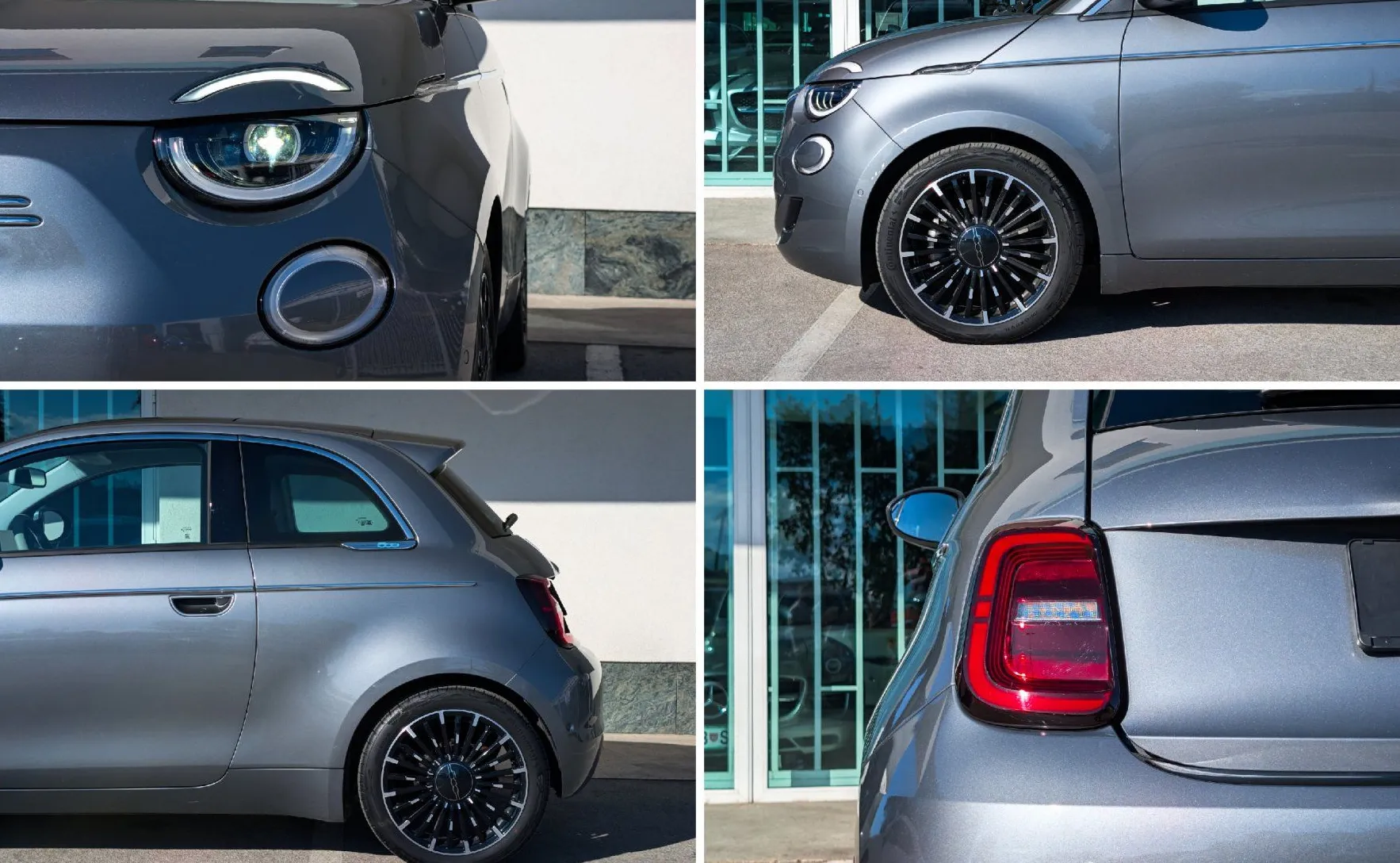 Zunanja slika - Fiat 500 - e 42 kWh Garancija do 2028 Panorama tempomat LED - 9